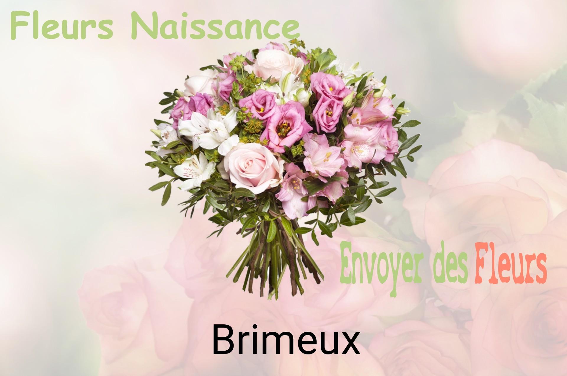 Bouquet de fleurs de naissance livré à Brimeux